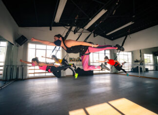 Brinca y Vuela haciendo ejercicio