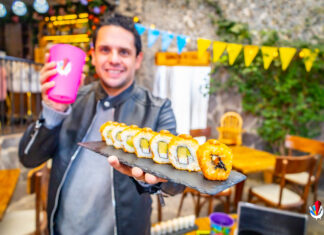 Ginza Roll: Rollo, Come Todo y Refill Gratis